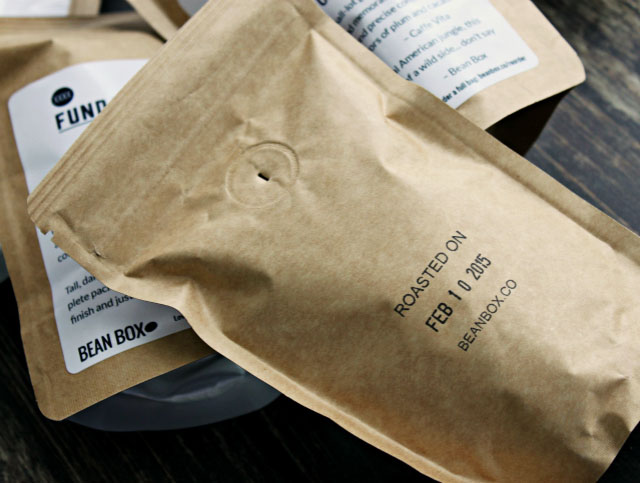 gift for coffee snobs, gourmet roasts, bean box review, unboxing, 2015, seattle coffee