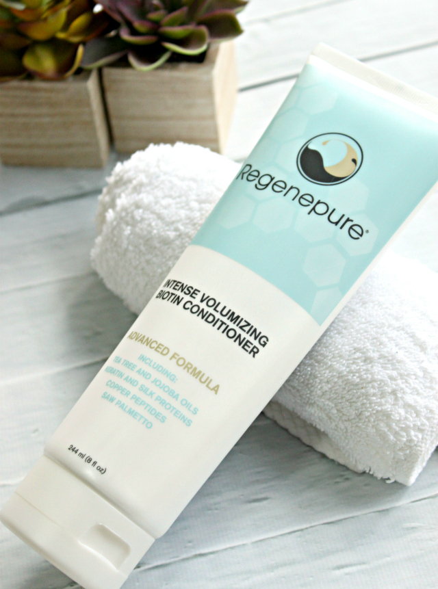 My Hair Took a Deep Breath with Regenepure Intense Biotin Conditioner >> http://bit.ly/1HYCn0U | via @glamorable