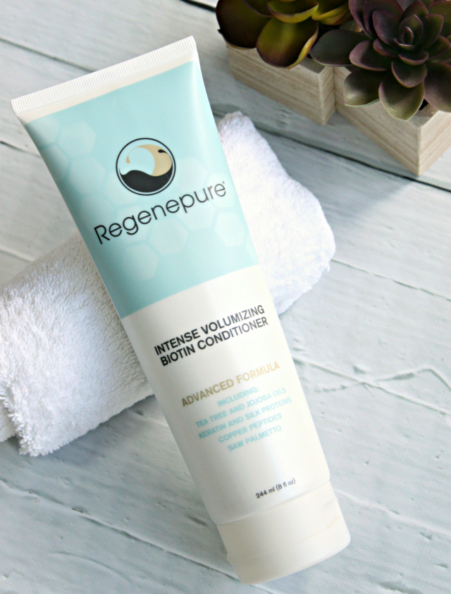 My Hair Took a Deep Breath with Regenepure Intense Biotin Conditioner >> http://bit.ly/1HYCn0U | via @glamorable