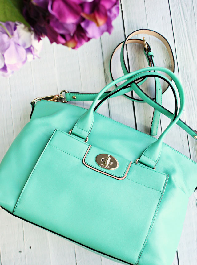 Mint things: nail polish, Kate Spade leather satchel, makeup, skin care and more...