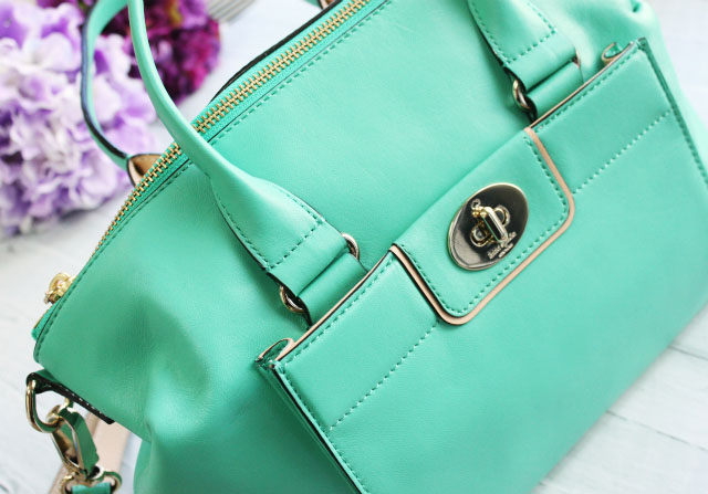 Mint things: nail polish, Kate Spade leather satchel, makeup, skin care and more...