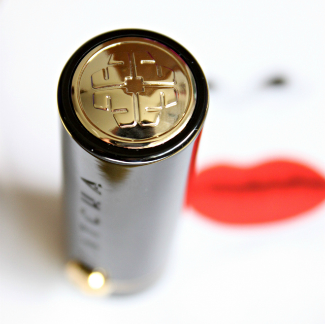 A universally flattering red lipstick that looks good on everyone! Check out my swatches and review of Tatcha's Exclusive, and very Limited Edition Kyoto Red Silk Lipstick >> http://bit.ly/1PPcjsJ | via @glamorable