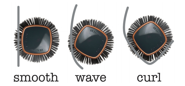 NEW in hair styling - 1907 by Fromm Square Thermal Brushes >> http://bit.ly/1JUnsY0 | via @glamorable