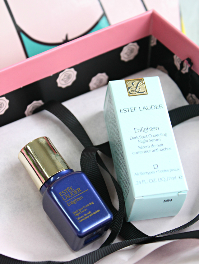 Glossybox April 2015 review: Marrakesh Endz Split End Mender & Preventer, Aerin Waterlily Sun, Obsessive Compulsive Cosmetics Stained Gloss in Androgyne, Estee Lauder Enlighten Dark Spot Correcting Serum, and Julep Gel Eye Glider in Graphite Shimmer >> http://bit.ly/1QKiGxd | via @glamorable