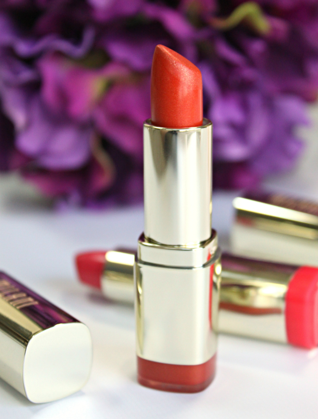 Milani Orange-Gina and Flamingo Rose Swatches & Review: Do you update your makeup for Summer? I recently purchased two fun and bright Milani lipsticks that are perfect for warm weather! >> http://bit.ly/1QdCWoN | via @glamorable