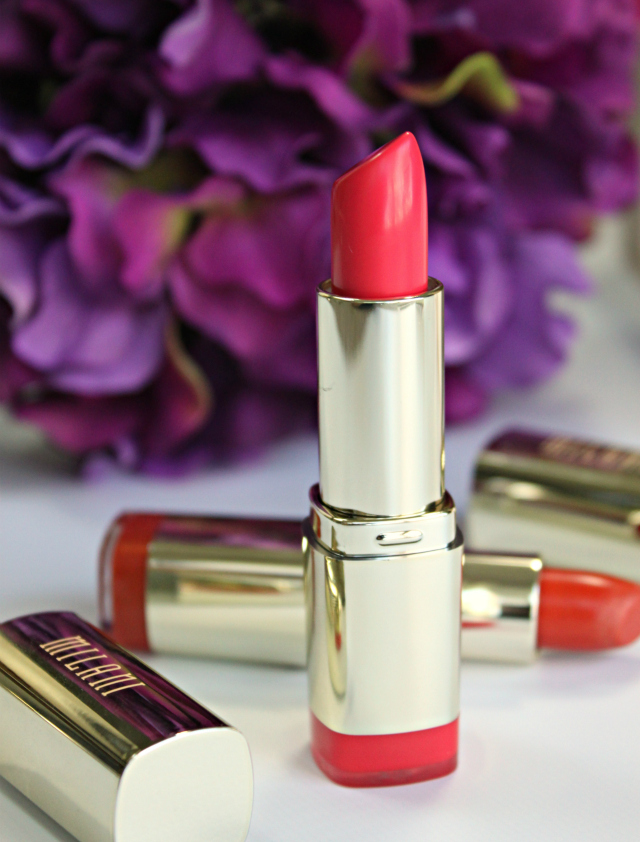 Milani Orange-Gina and Flamingo Rose Swatches & Review: Do you update your makeup for Summer? I recently purchased two fun and bright Milani lipsticks that are perfect for warm weather! >> http://bit.ly/1QdCWoN | via @glamorable