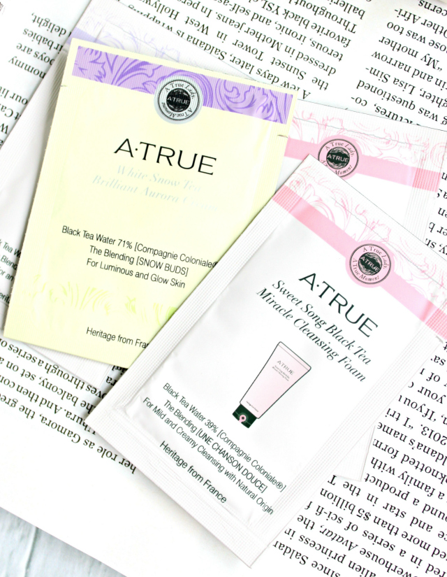 Introducing A. True, a Korean beauty brand that makes skin care with premium black tea from France. On the blog: swatches and review of Real Black Tea True Active CC Cushion SPF 50+/PA+++ in Light Beige and Darjeeling Black Tea First Anti-Wrinkle Essence >> http://bit.ly/1LkNuUZ || via @glamorable