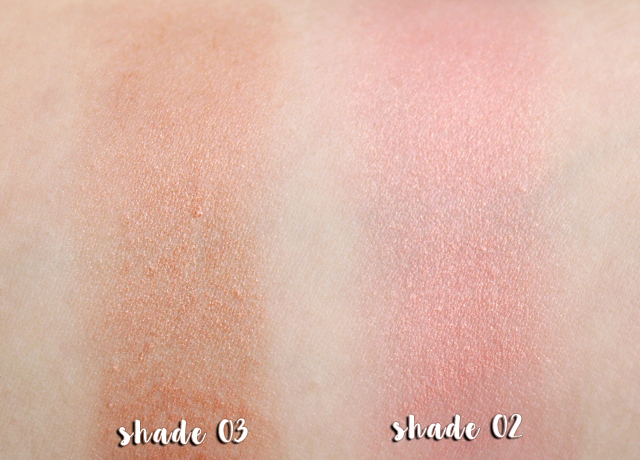 Swatches and review of The Body Shop Honey Bronze Highlighting Domes in Shade 02 and Shade 03 >> http://bit.ly/1FS5ezt | via @glamorable