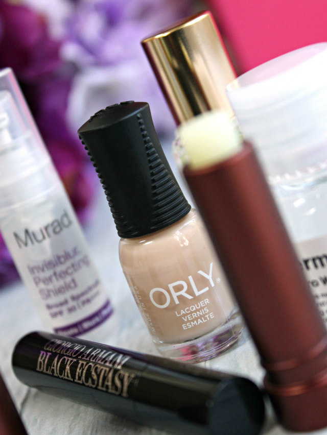 Giorgio Armani Black Ecstasy, Aerin Waterlily Sun, ORLY Sheer Nude, Murad invisiblur, fresh SUGAR Lip Treatment and other favorite minis in my latest weekly favorites blog post >> http://bit.ly/1NkqSSE | via @glamorable