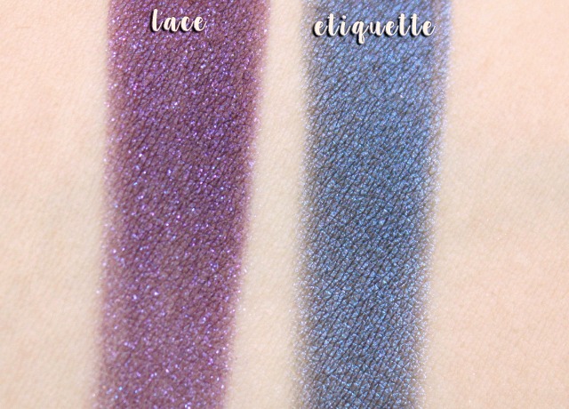 ColourPop Lace and Etiquette Swatches & Review >> https://glamorable.com | via @glamorable