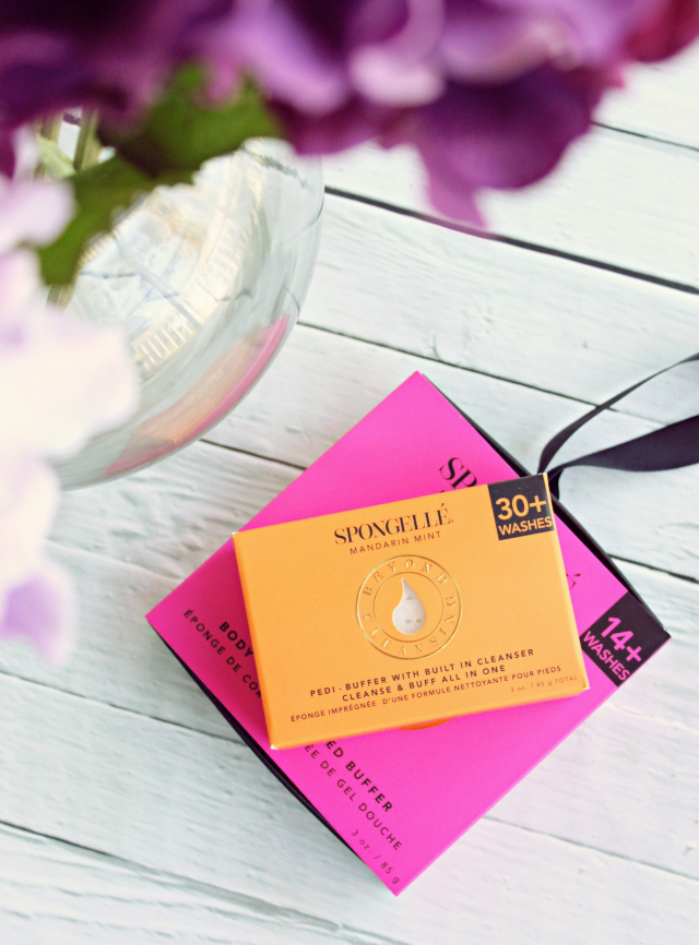 Spongelle Review: Find out what makes Spongelle Boxed Flower Sponge & Pedi-Buffer a must-have for traveling. >>  https://glamorable.com | via @glamorable