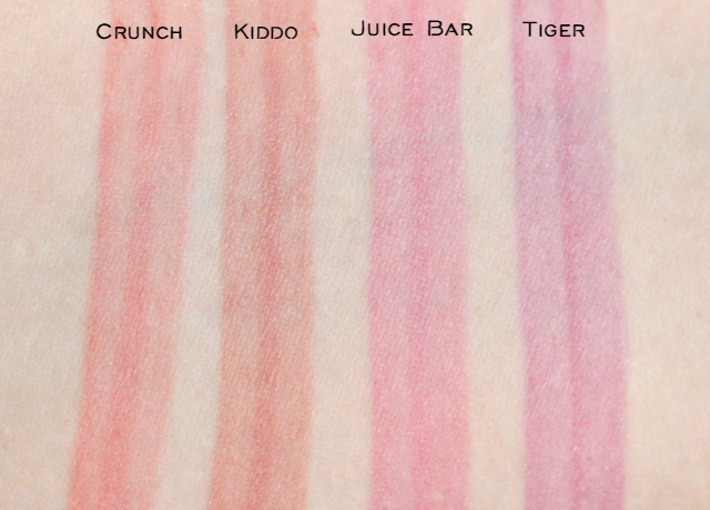 Check out my swatches and review of NEW ColourPop Lippiestix Sheer Crunch, Juice Bar, Kiddo, and Tiger >>  https://glamorable.com | via @glamorable