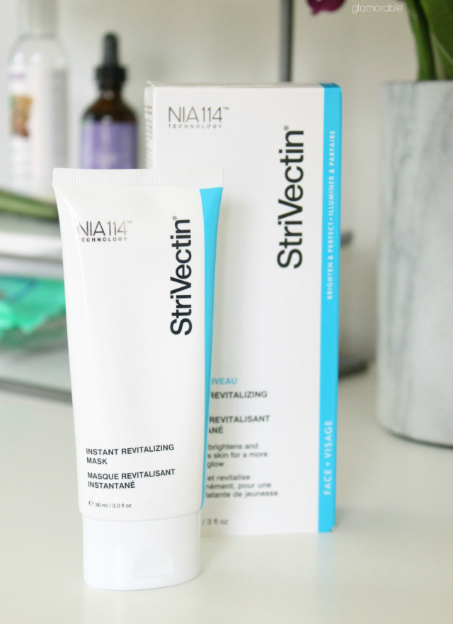 Is NEW StriVectin Instant Revitalizing Mask worth the splurge? Find out in my latest blog post! Click through to read the review or visit the blog at www.glamorable.com | via @glamorable