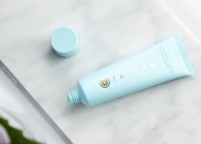 Discover new TATCHA SILKEN Pore Perfecting Sunscreen SPF35, a primer that will redice the look of enlarged pores and protect your skin from the sun! Read more >> glamorable.com | via @glamorable