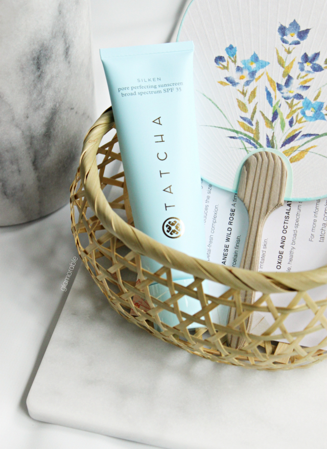 Discover new TATCHA SILKEN Pore Perfecting Sunscreen SPF35, a primer that will redice the look of enlarged pores and protect your skin from the sun! Read more >> glamorable.com | via @glamorable