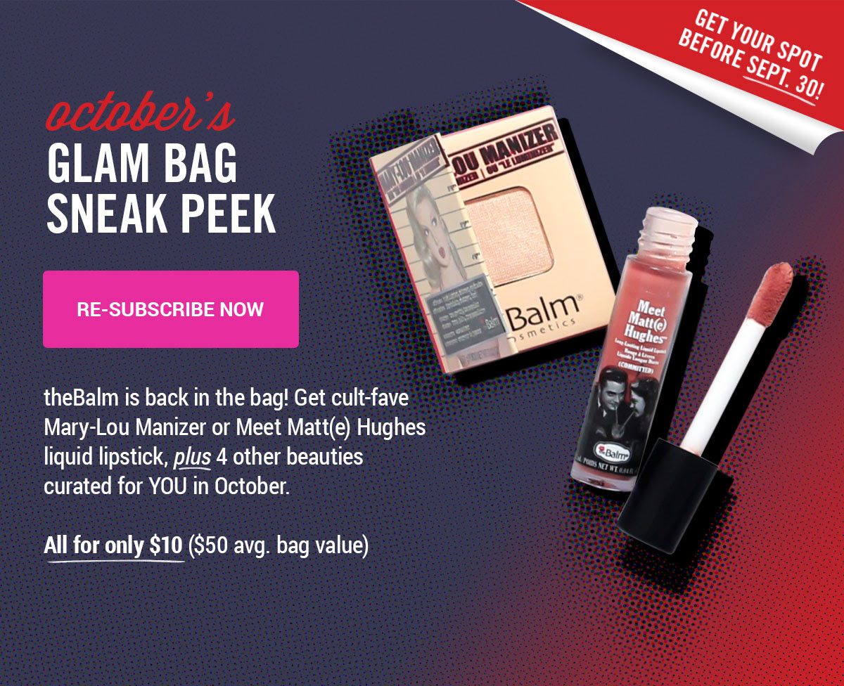 Ipsy October 2015 Spoilers