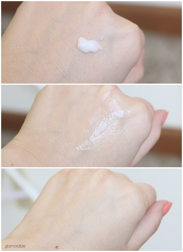 UNT Cosmetics Aqua Déluge Intensive Extreme Moisture Firming Serum Review. Click through for more pictures! >> www.glamorable.com | via @glamorable