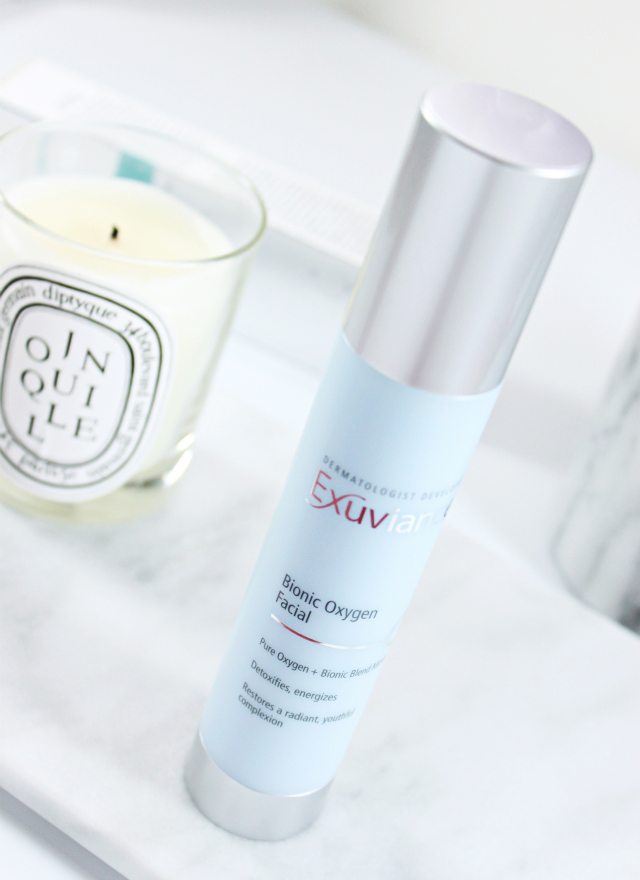 Exuviance Bionic Oxygen Facial Review. Read more at >> www.glamorable.com | via @glamorable