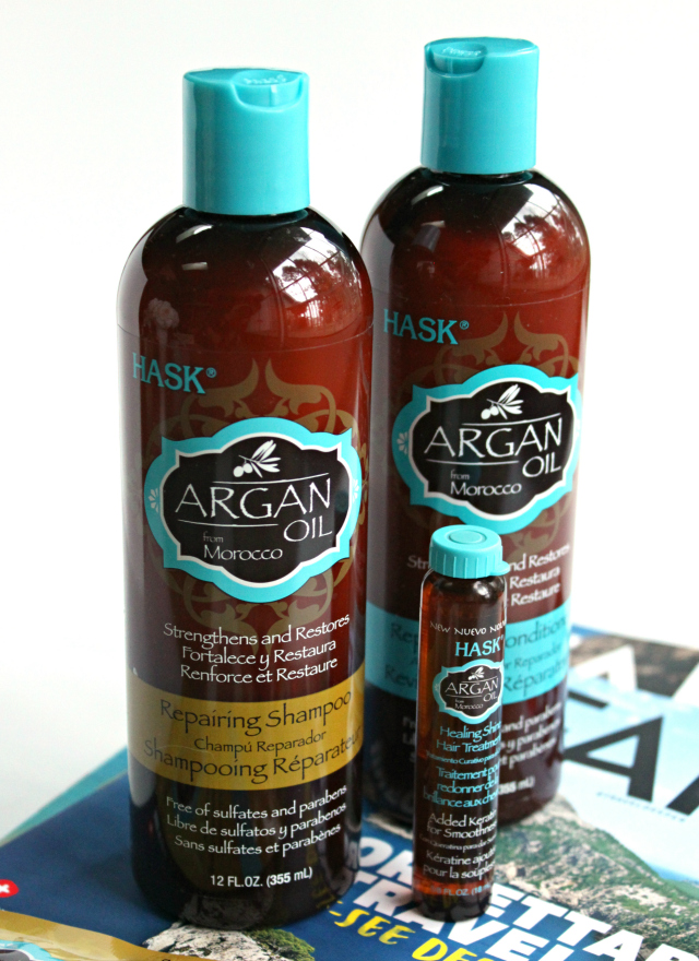 Hair Envy Starts with HASK Argan Oil Repairing Hair Care Collection. Read more at >> www.glamorable.com | via @glamorable