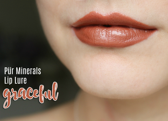 Swatches, Pictures, Review: Pür Minerals Lip Lure Hydrating Lip Lacquers in Mystic and Graceful. Read more at >> www.glamorable.com | via @glamorable