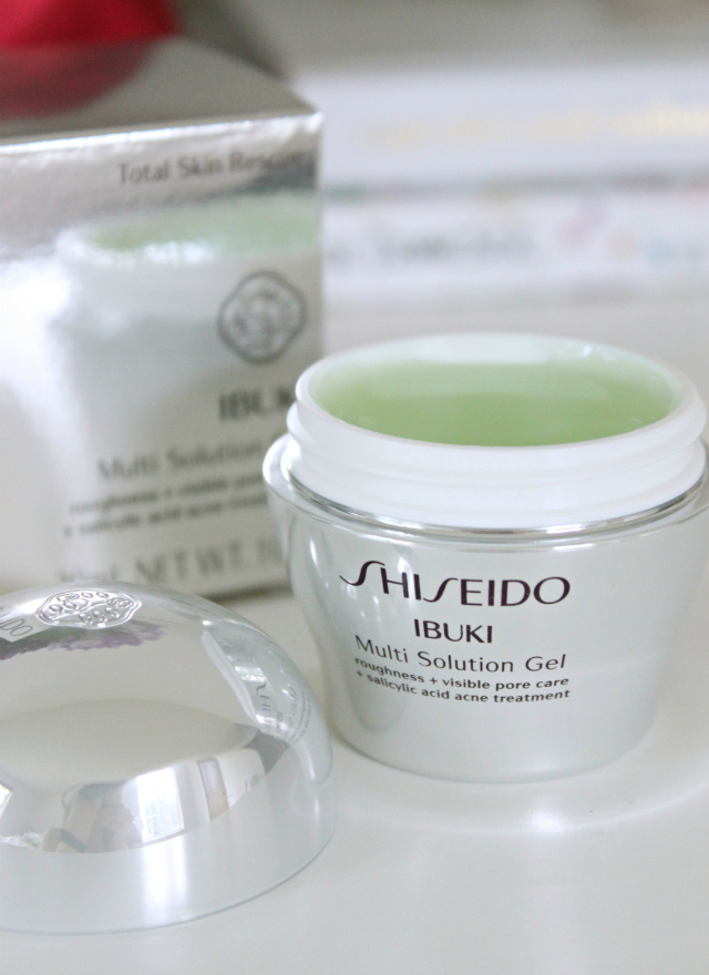 A Solution For Problem Skin - Shiseido IBUKI Multi Solution Gel Review. Read more at >> www.glamorable.com | via @glamorable