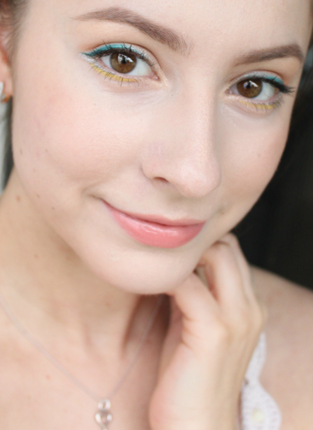 Bright eye makeup look, review, and swatches of all 16 Lancome Drama Liqui-Pencils. Read more at >> www.glamorable.com | via @glamorable