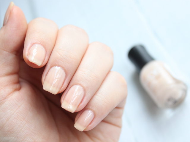 The best nude nail polish: ORLY Sheer Nude swatch & review. Read more at >> www.glamorable.com | via @glamorable