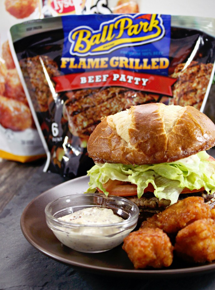 Easy Steakhouse Blue Cheese Burger Recipe