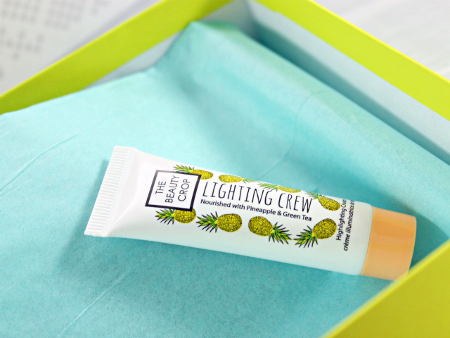 The Beauty Crop Lighting Crew Highlighting Cream Swatch | Birchbox December 2015 Review. Read more at >> www.glamorable.com | via @glamorable