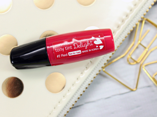 TONYMOLY Delight Tony Tint in Red - Birchbox January 2016 Review