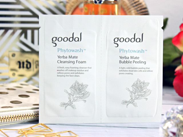 goodal Phytowash Yerba Mate Cleansing Foam, goodal Phytowash Yerba Mate Bubble Peeling - Birchbox January 2016 Review