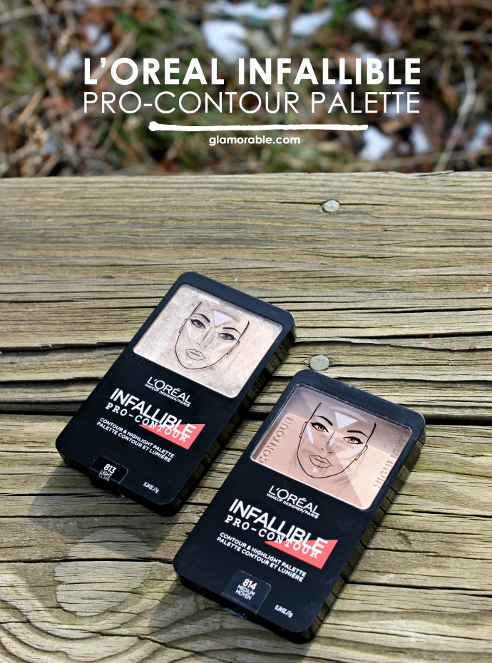 L'Oreal Infallible Pro-Contour Palette Review, Swatches