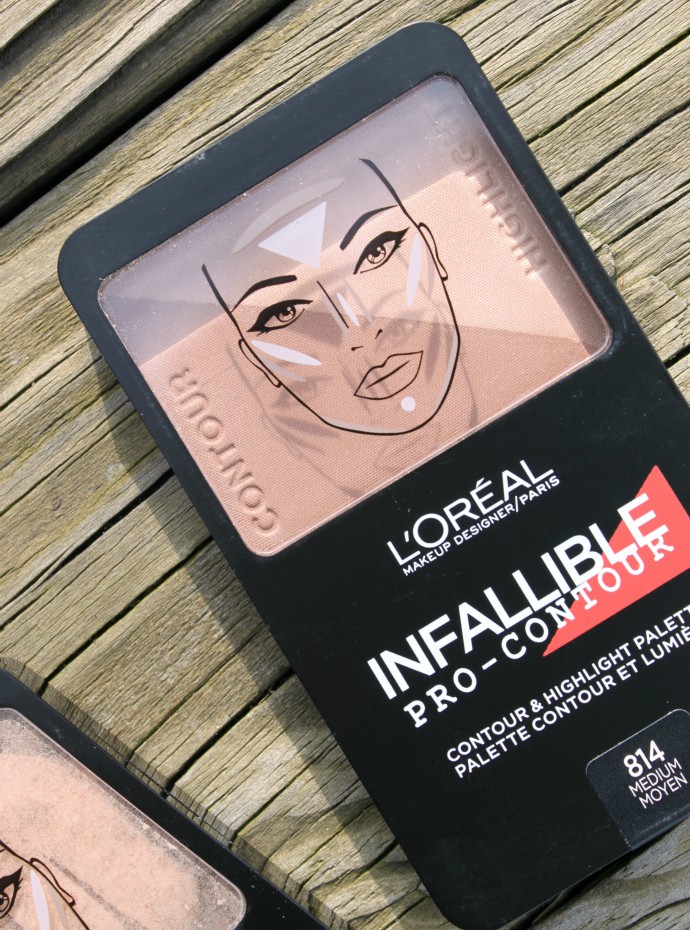 L'Oreal Infallible Pro-Contour Palette Review, Swatches