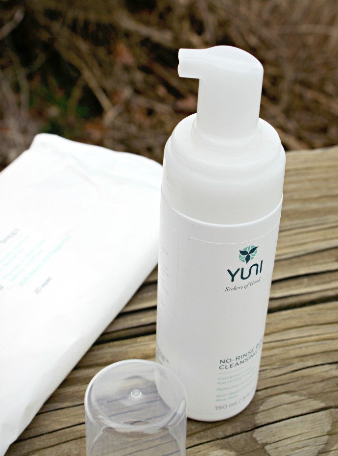 Waterless Cleansing Solutions from YUNI, YUNI No-Rinse Body Cleansing Foam