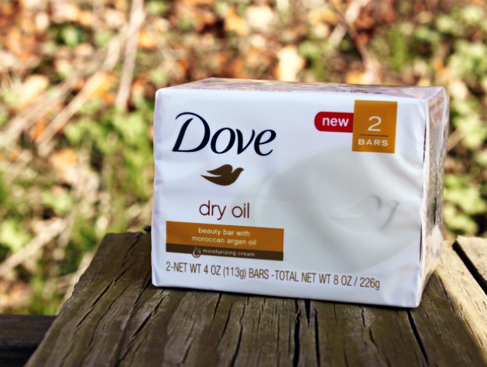 Dove Dry Oil Beauty Bar and Dove Dry Oil Moisture Body Wash