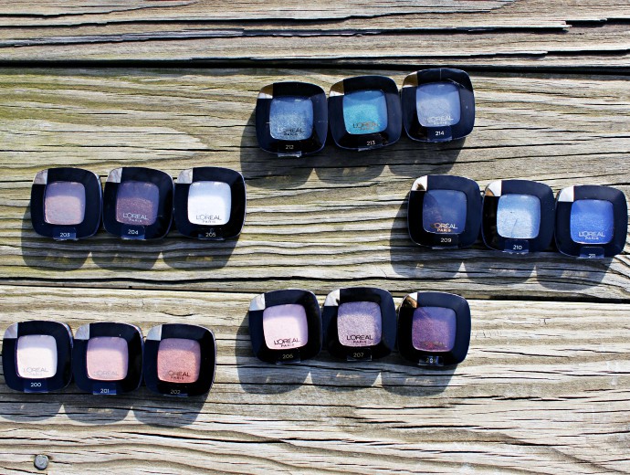 L’Oreal Infallible Colour Riche Mono Eyeshadows, Loreal Mono Shadows, Monos