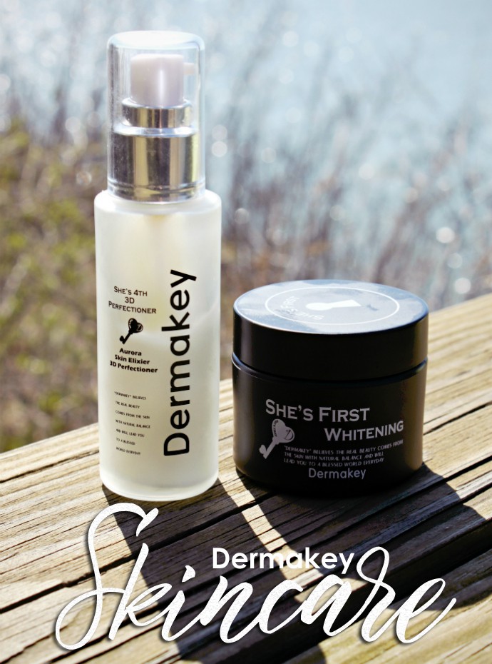 Dermakey Skincare | She's First Whitening Cream, She's 4th Aurora Skin Elixier 3D Perfectioner