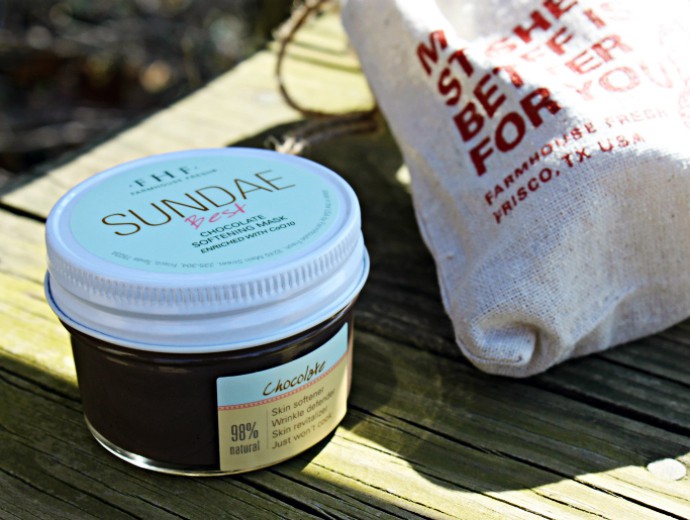 FarmHouse Fresh Strawberry Smash Sweet Cream, Sundae Best Chocolate Softening Mask