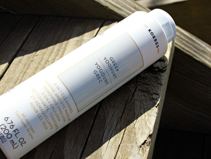 Korres Greek Yoghurt 3 In 1 Cleansing, Toning And Eye Make-Up Removing Emulsion