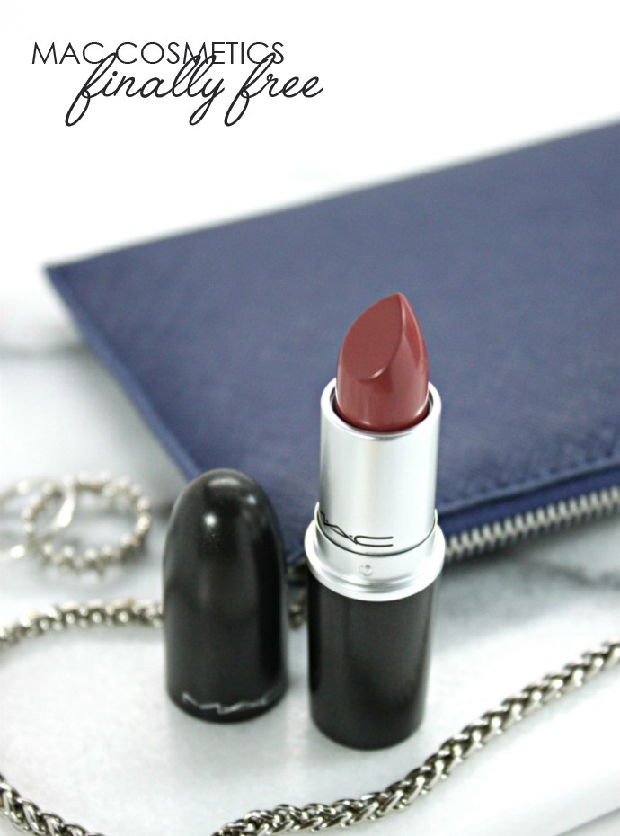 MAC Finally Free Lipstick Swatch