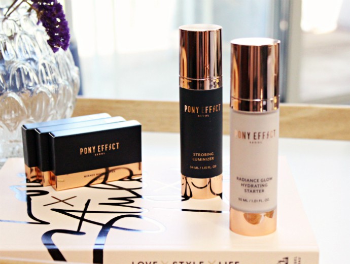 MEMEBOX x Pony Effect Highlight/Strobe Collection - Radiance Glow Hydrating Starter, Strobing Luminizer, Mirage Highlighter in Luxid Dream, Fairytale, First Chance (Swatches, Review)