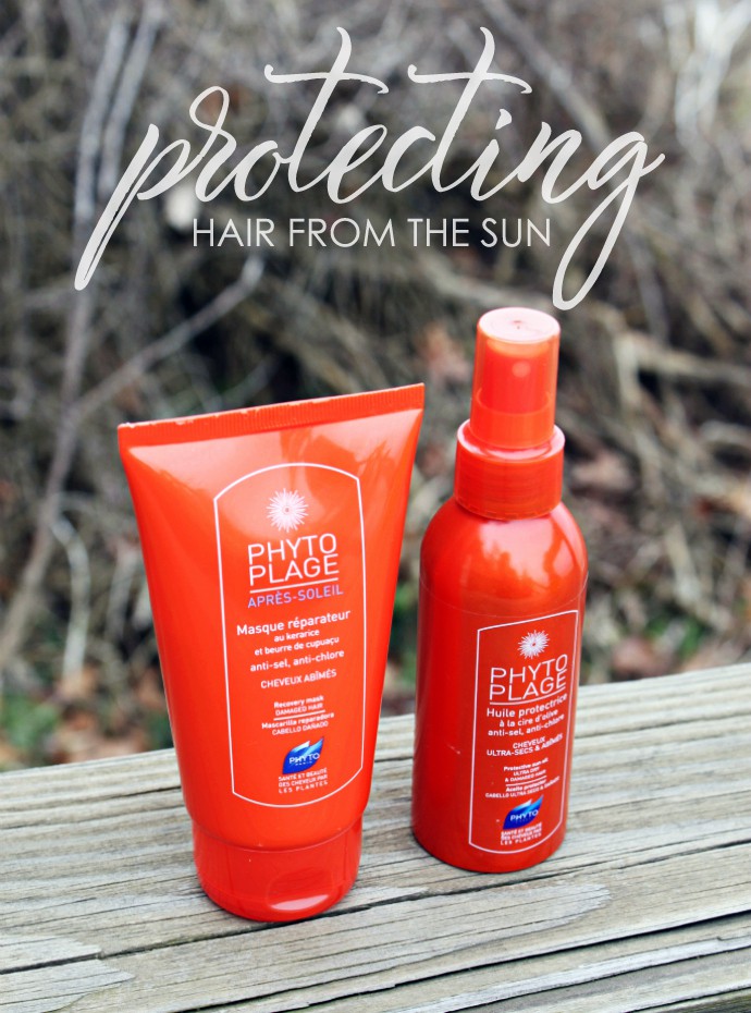 Find out how to protect your hair at the beach using PHYTO Phytoplage Protective Sun Oil and Recovery Mask.