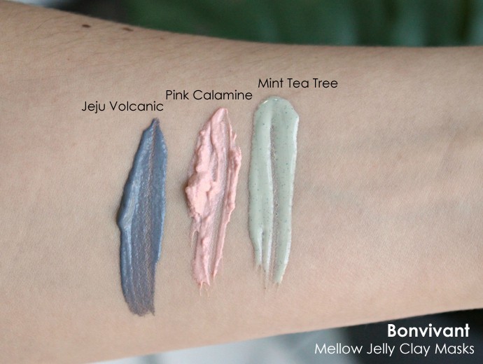 Multimasking with Bonvivant Mellow Jelly Clay Masks