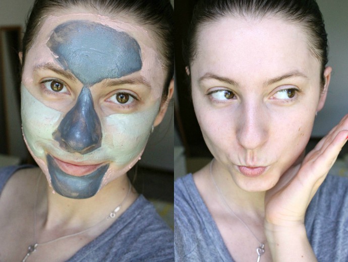 Multimasking with Bonvivant Mellow Jelly Clay Masks