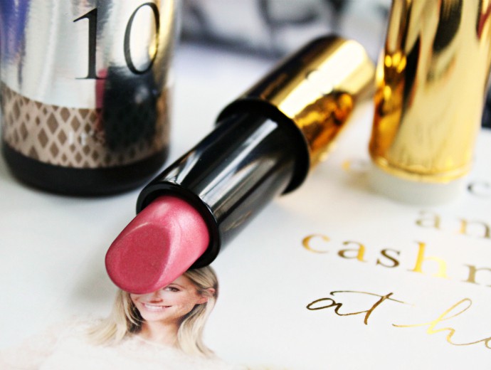 Indigo Beaux July 2016 | Included: It's Skin Formula 10 Serum Syn-Ake, Gold Label Lipstick in Private Jets, Beekman 1802 Hand Cream in Fresh Cream, ABHA Candle in Forever Blossom, Indigo Beaux Herbal Pillow Rose Lavender & Chamomile