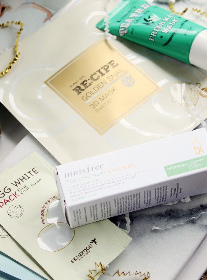 Jini Beauty July 2016 Box for Sensitive/Troubled Skin