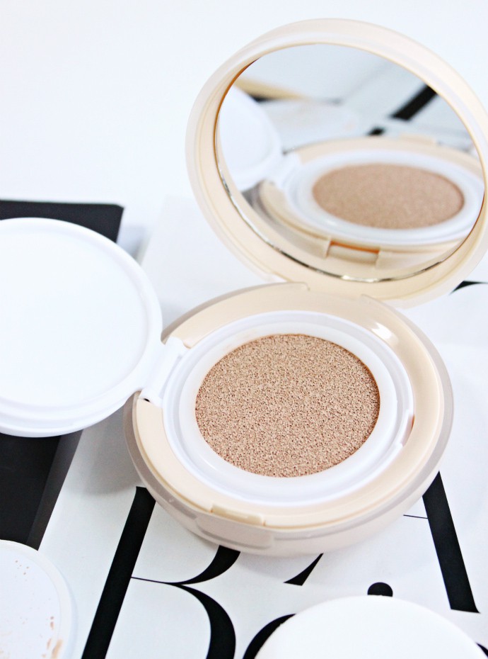 Botanic Farm Waterfull Serum BB Cushion #21 Review, Swatches