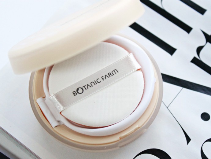 Botanic Farm Waterfull Serum BB Cushion #21 Review, Swatches