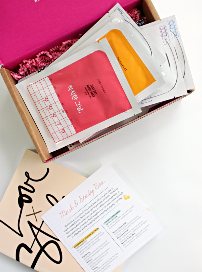 Memebox Mask & Study Box Review
