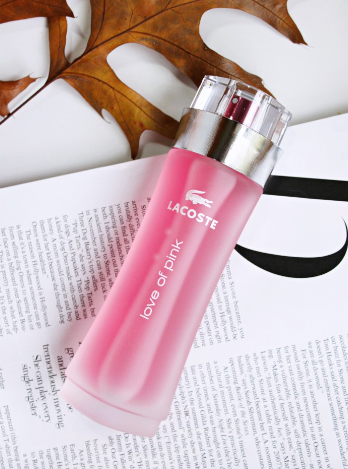 Pink Fragrances for BCA month: Lacoste Love of Pink, Vera Wang Truly Pink, GAP So Pink